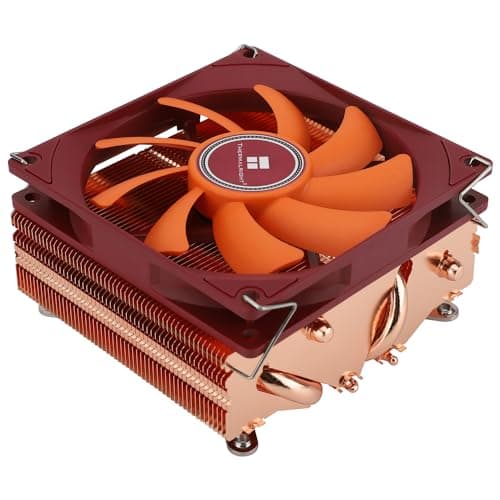 Thermalright AXP90 X53 Full Low Profile ITX CPU Cooler, with 92mm Slim PWM Fan for 2700RPM High Speed ITX CPU Fan, AGHP Technology, for Intel LGA1150/1151/1200/1700 /AMD:AM4/ AM5