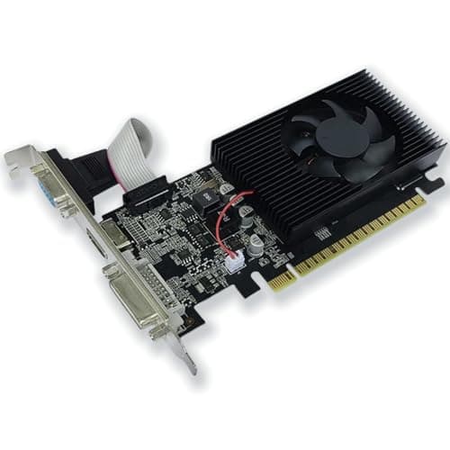 XUANMO GT 730 Low Profile PC 4GB Graphics Card DDR3 DirectX 11 128 Bit, VGA/DVI-D/HDMI, PCI Express 2.0 x 16, Nvidia Video Card, Computer GPU