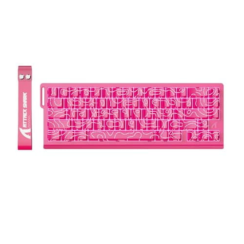 ATTACK SHARK X68HE RT Mechanical Gaming Keyboard 60% Wired TKL-Rose Contour