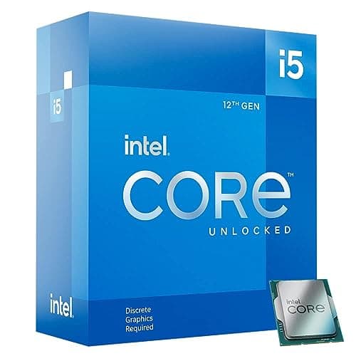 Intel Core i5-12600KF Desktop Processor 10 (6P+4E) Cores up to 4.9 GHz Unlocked LGA1700 600 Series Chipset 125W