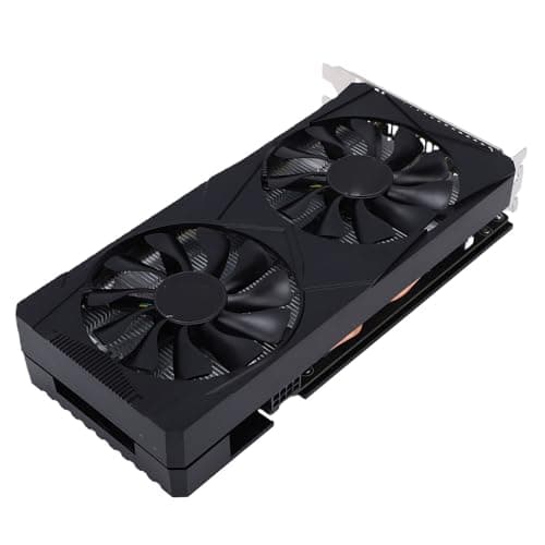 XUMIUZIY Gaming Graphics Card, 6GB 192Bit PCIe 3.0 X16 RTX 3060 with Dual Fans and Tracing, for 1080p 2K Gaming and Deep Learning Super Sampling
