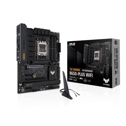 ASUS TUF Gaming B650-PLUS Motherboard WiFi (AMD, AM5, DDR5, mATX), 90MB1BZ0-M0EAY0