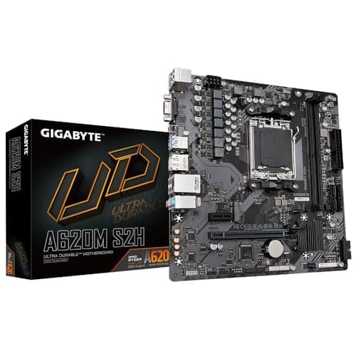 Gigabyte A620M S2H motherboard AMD A620 Socket AM5 Micro ATX