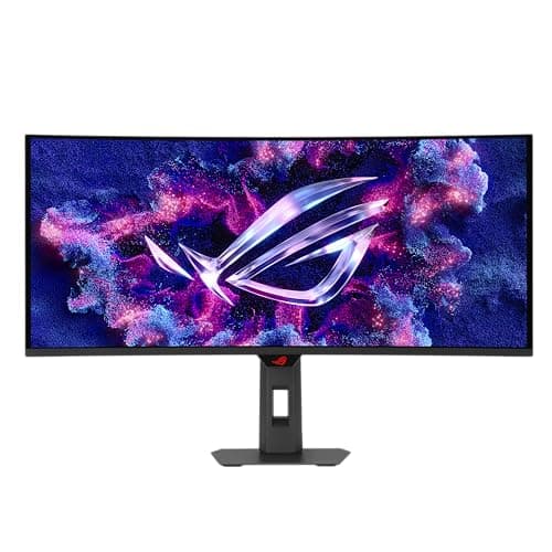 ASUS ROG Strix OLED XG34WCDMTG 34 Zoll UWQHD Curved QD-OLED Gaming Monitor, 240Hz, 0.03ms (90LM0B10-B02171)