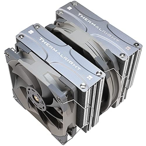 Thermalright FC140 CPU Air Cooler, 5 Heat Pipes, TL-C12 PRO-G and TL-D14X PWM Fan, Aluminium Heatsink Cover, AGHP Technology, for AMD AM4/AM5/Intel LGA 1150/1151/1155/1156/1200/2011/2066/1700