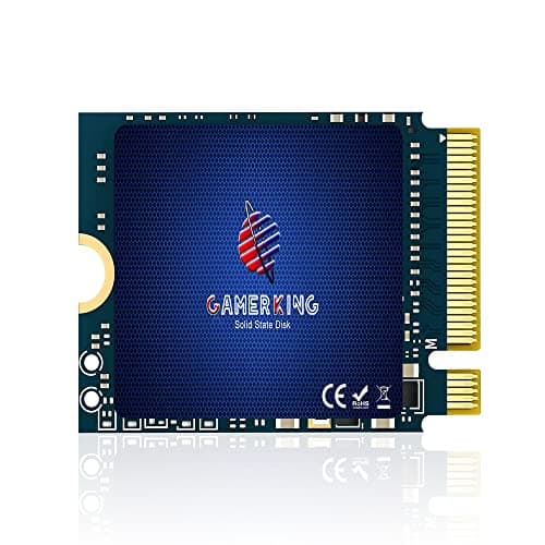 GAMERKING 512GB M.2 2230 SSD NVMe PCIe Gen 4.0X4 Internal Solid State Drive, Compatible with PS5,Steam Deck, Microsoft Surface, Ultrabook, Laptop, Desktop,GPD (M.2 2230 PCIe 4.0, 512GB)