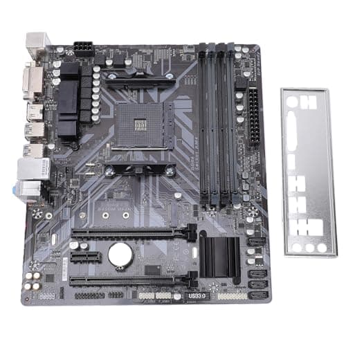 Domary B450M AM4 Motherboard 7-Phase Digital Power Supports 1st 2nd 3rd 4th 5th Gen R3 R5 R7 R9 APU Athlon 128GB DDR4 3600MHz 1x M.2 NVMe 4x for Gaming PC