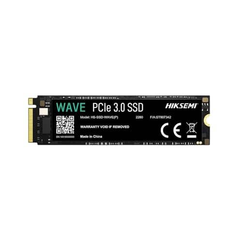 HIKSEMI WAVE(P) 512GB NVMe M.2 PCIe Gen 3 SSD Up to 2500MB/s, Internal Solid State Drive for Desktop Laptop Computer KSA Virsion with 3 years warranty support