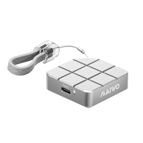 MAIWO 1TB External SSD Up to 1050MB/s, Build-in M.2 2230 PCIe NVMe, USB-C Mini Cute Portable SSD External Solid State Drive for iPhone 17/16/15 Pro Max MacBook Pro Air, All-Metal Shell