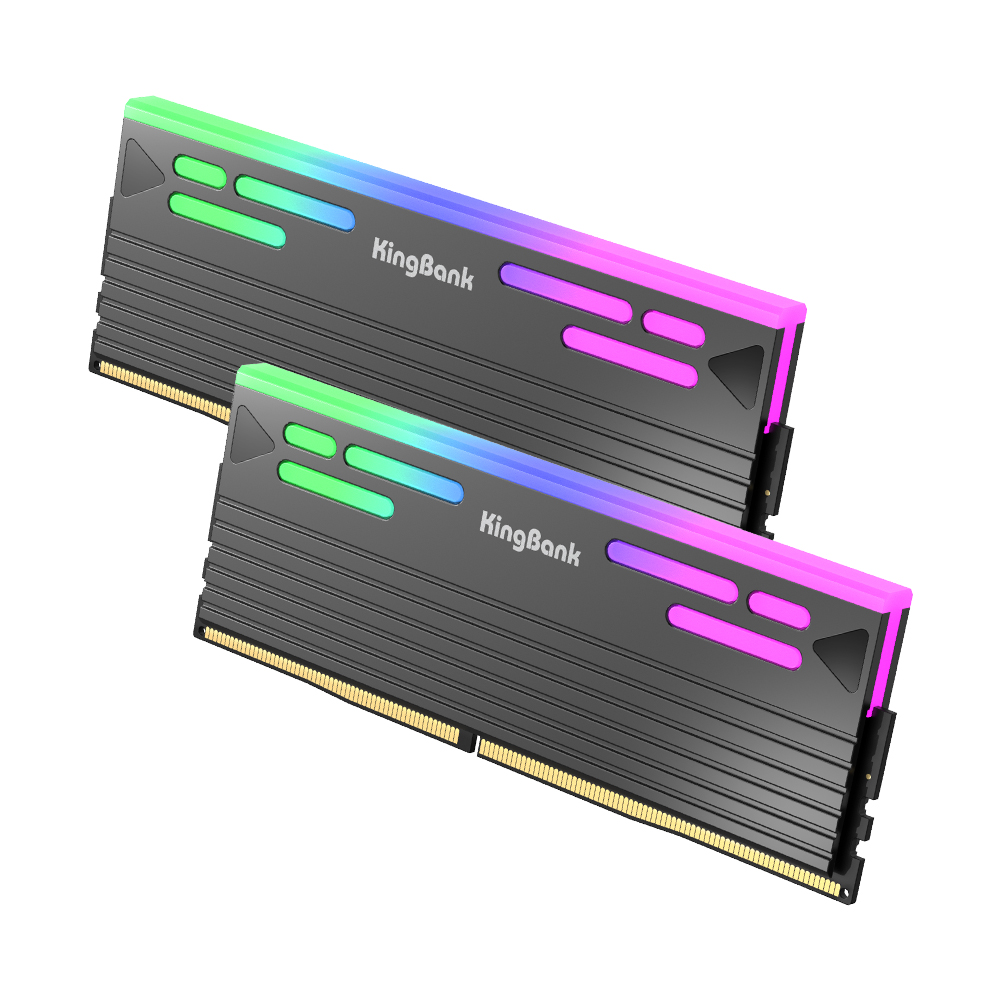 KingBank RGB DDR5 32GB (2×16GB) 6000 CL26 Black